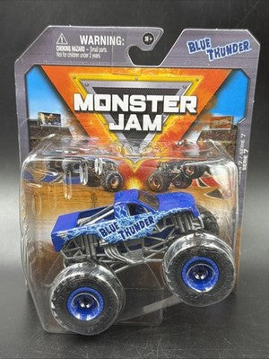 Monster Jam 1:64 Scale - Various Trucks-Blue Thunder - Series 7-Yarrawonga Fun and Games