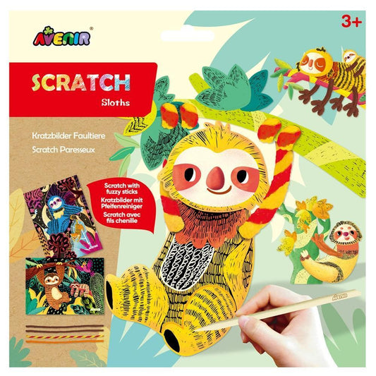 Scratch and Reveal - Various-Sloths-Yarrawonga Fun and Games