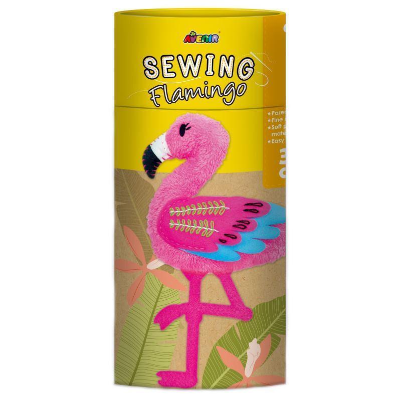 Sewing Kit in tube - Various-Flamingo-Yarrawonga Fun and Games