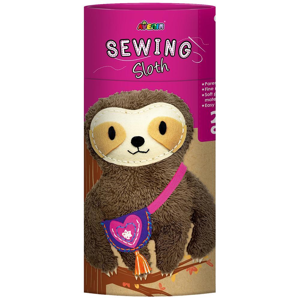 Sewing Kit in tube - Various-Sloth-Yarrawonga Fun and Games