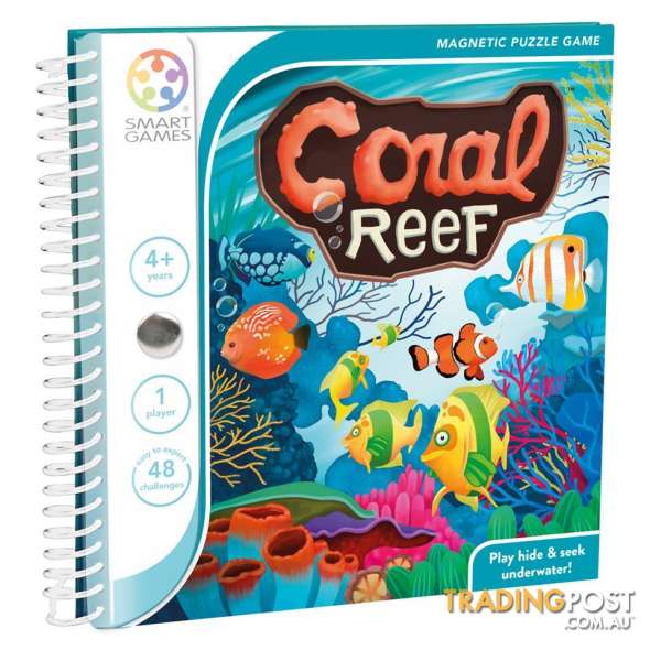 Smart Games - Magnetic Puzzle Games - Coral Reef-Yarrawonga Fun and Games.
