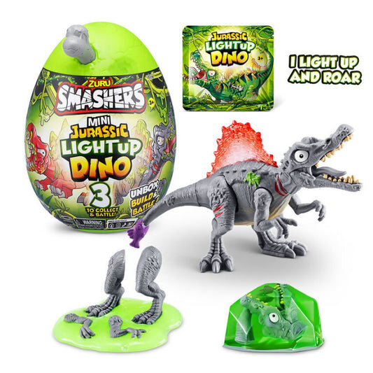 Smashers Mini Jurassic Light Up Egg-Yarrawonga Fun and Games