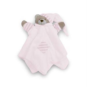 Soft Bear Blankets - 30cm - Various Colours-Pink-Yarrawonga Fun and Games