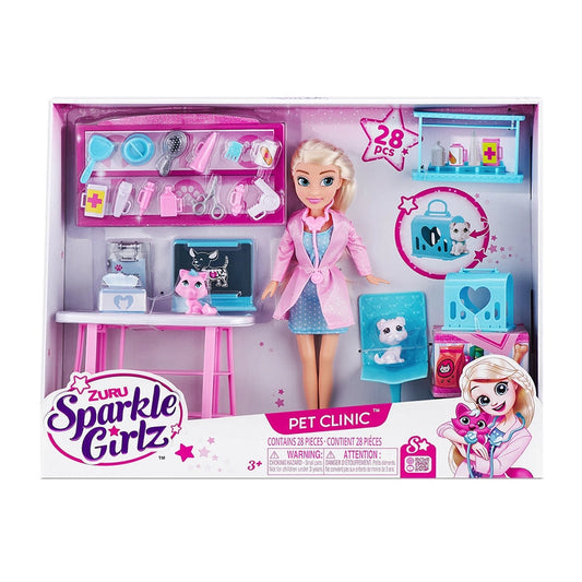 Sparkle Girls - Pet Clinic Playset-Yarrawonga Fun and Games