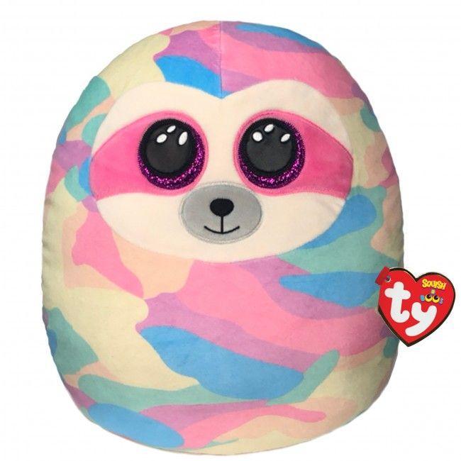 Beanie Squish A Boo - Pastel Sloth - Cooper-Yarrawonga Fun and Games