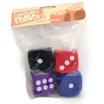 Squishable D6 Dice Set-Yarrawonga Fun and Games