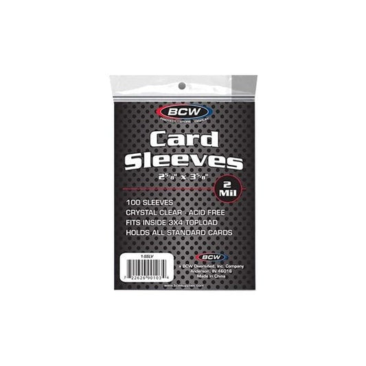 Standard card Sleeves - 100 Clear-Yarrawonga Fun and Games