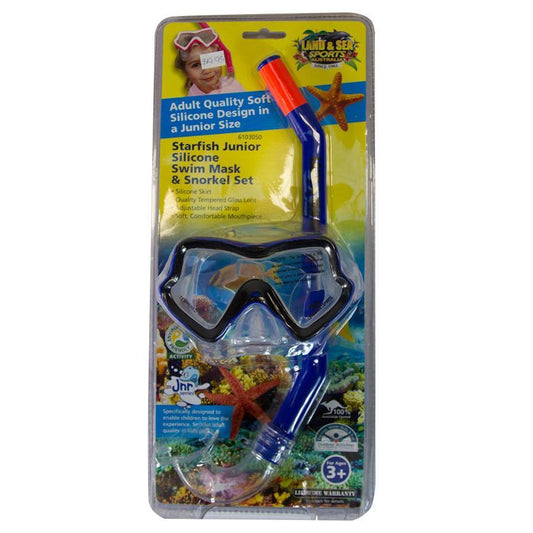 Starfish Junior Mask & Snorkel Set - Various Colours-Yarrawonga Fun and Games