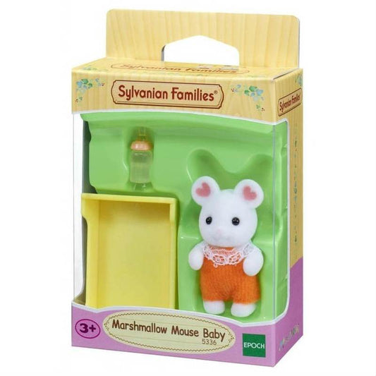 Sylvanian Families - Marshmallow Mouse Baby-Yarrawonga Fun and Games
