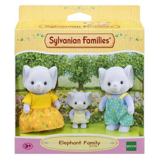 Sylvanian Families - Elephant Family - 3 Piece-Yarrawonga Fun and Games