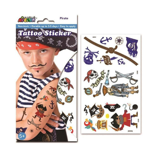 Tattoo Stickers - Various-Pirate-Yarrawonga Fun and Games