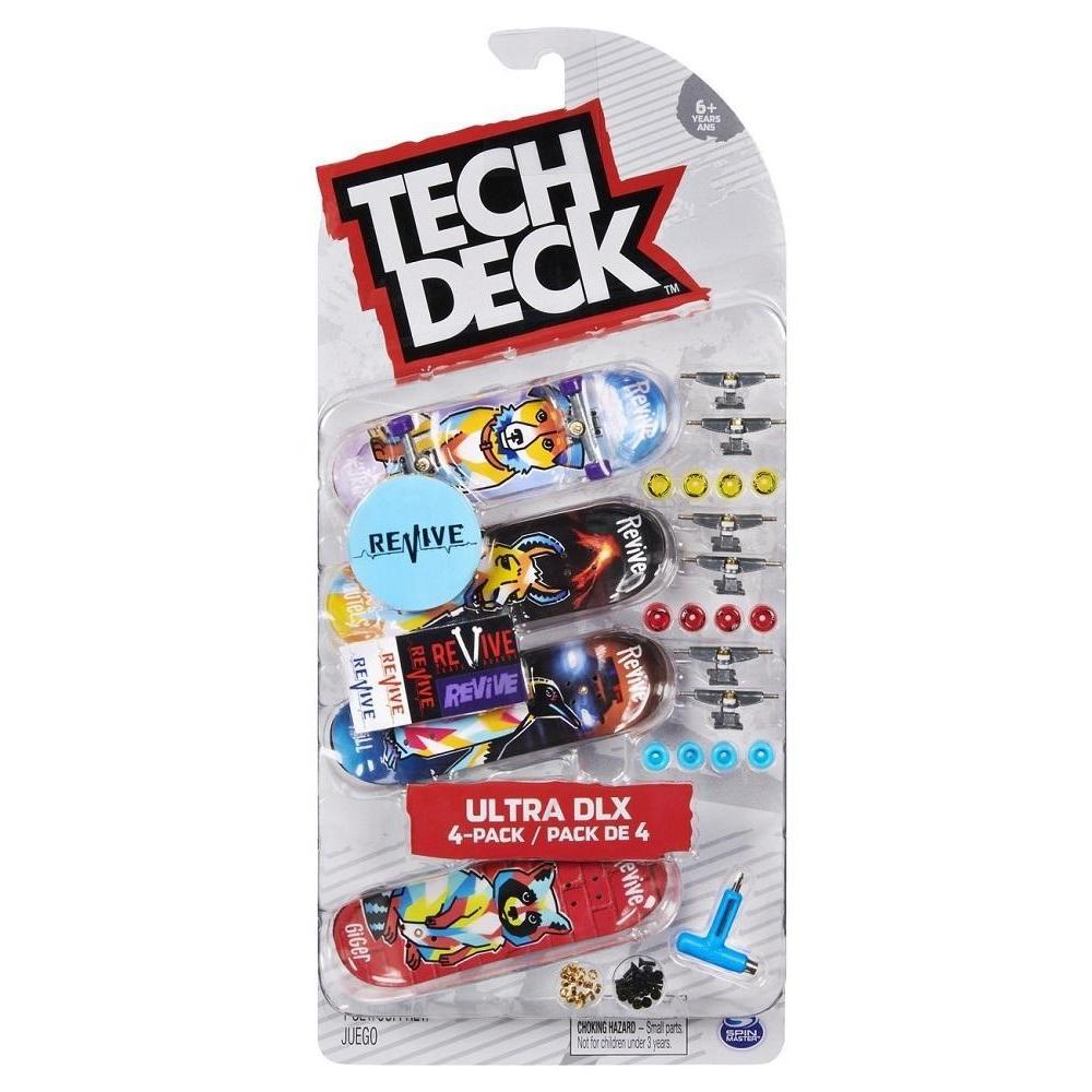 Tech Deck 4 Deck Multipack-Revive-Yarrawonga Fun and Games