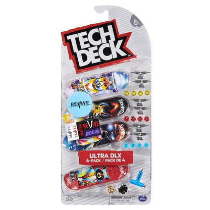 Tech Deck 4 Deck Multipack-Revive-Yarrawonga Fun and Games