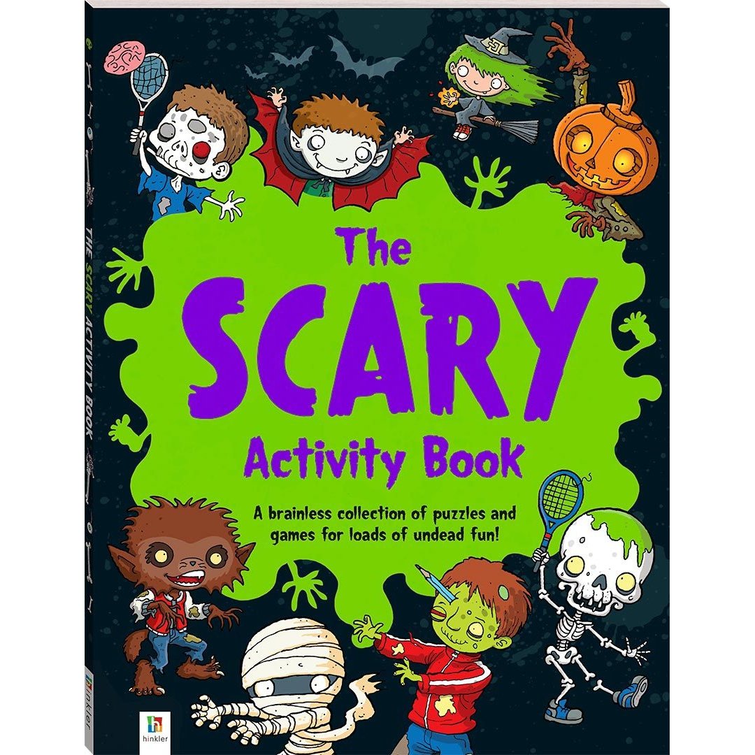 The Scary Activity Book-Yarrawonga Fun and Games