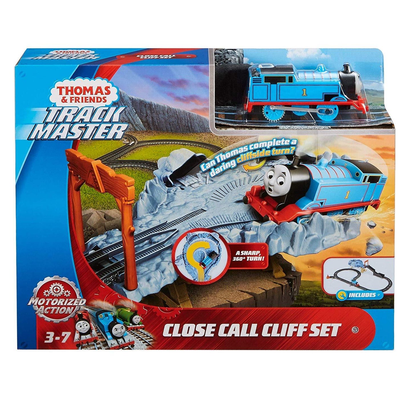 Thomas and Friends Track Master Close Call Cliff Set-Yarrawonga Fun and Games