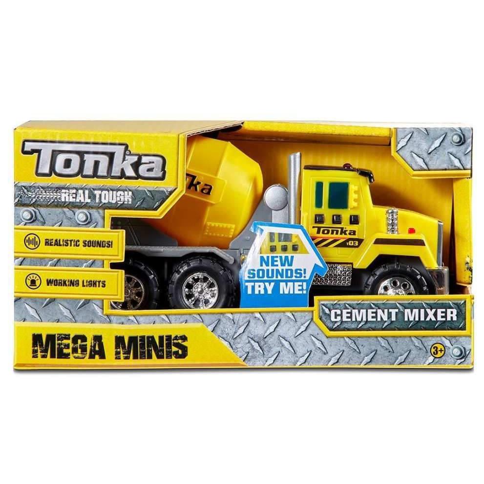 Tonka Mega Minis Construction - Various-Cement Mixer-Yarrawonga Fun and Games