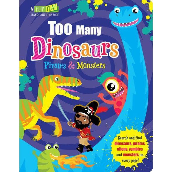Too many Dinosaurs - Book-Yarrawonga Fun and Games