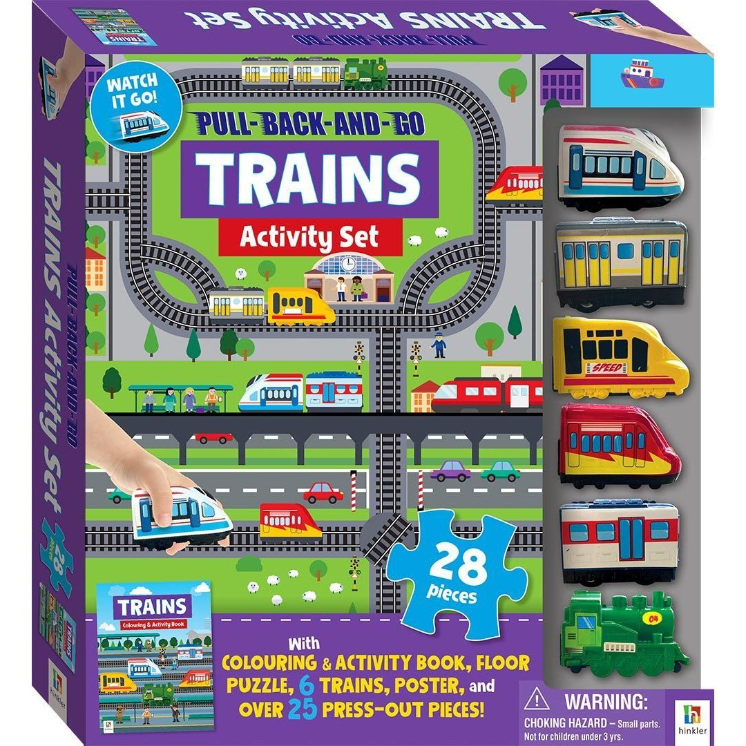 Trains Activity Set-Yarrawonga Fun and Games