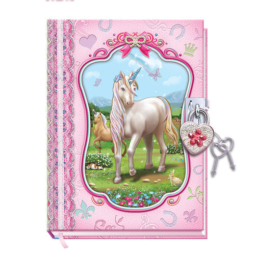 Unicorn Diary with lock-Yarrawonga Fun and Games