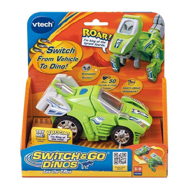 Vtech - Switch and Go Dinos - Various-Lex the T-Rex-Yarrawonga Fun and Games