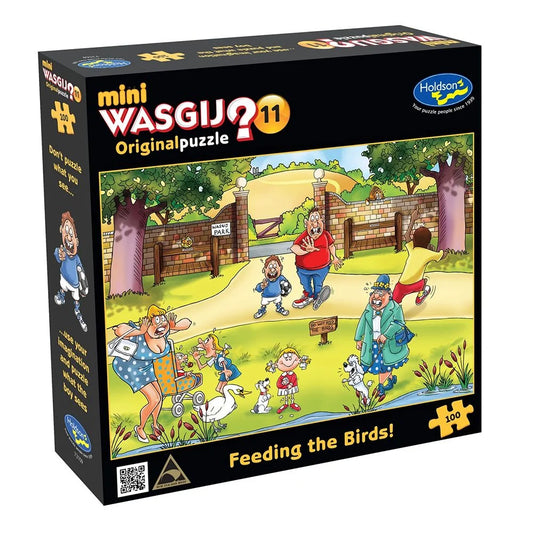 Mini 100 piece Jigsaw – Wasgij Original Puzzle #11-Yarrawonga Fun and Games