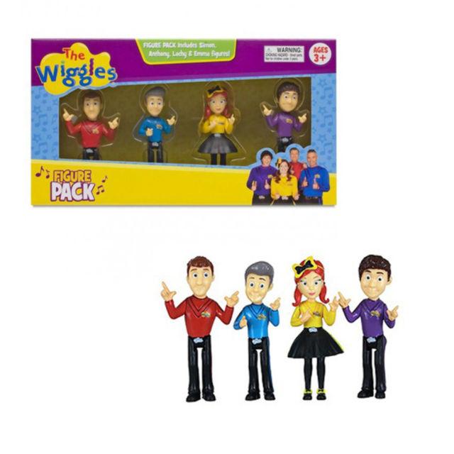 Wiggles 4 pack Figurine Set-Yarrawonga Fun and Games