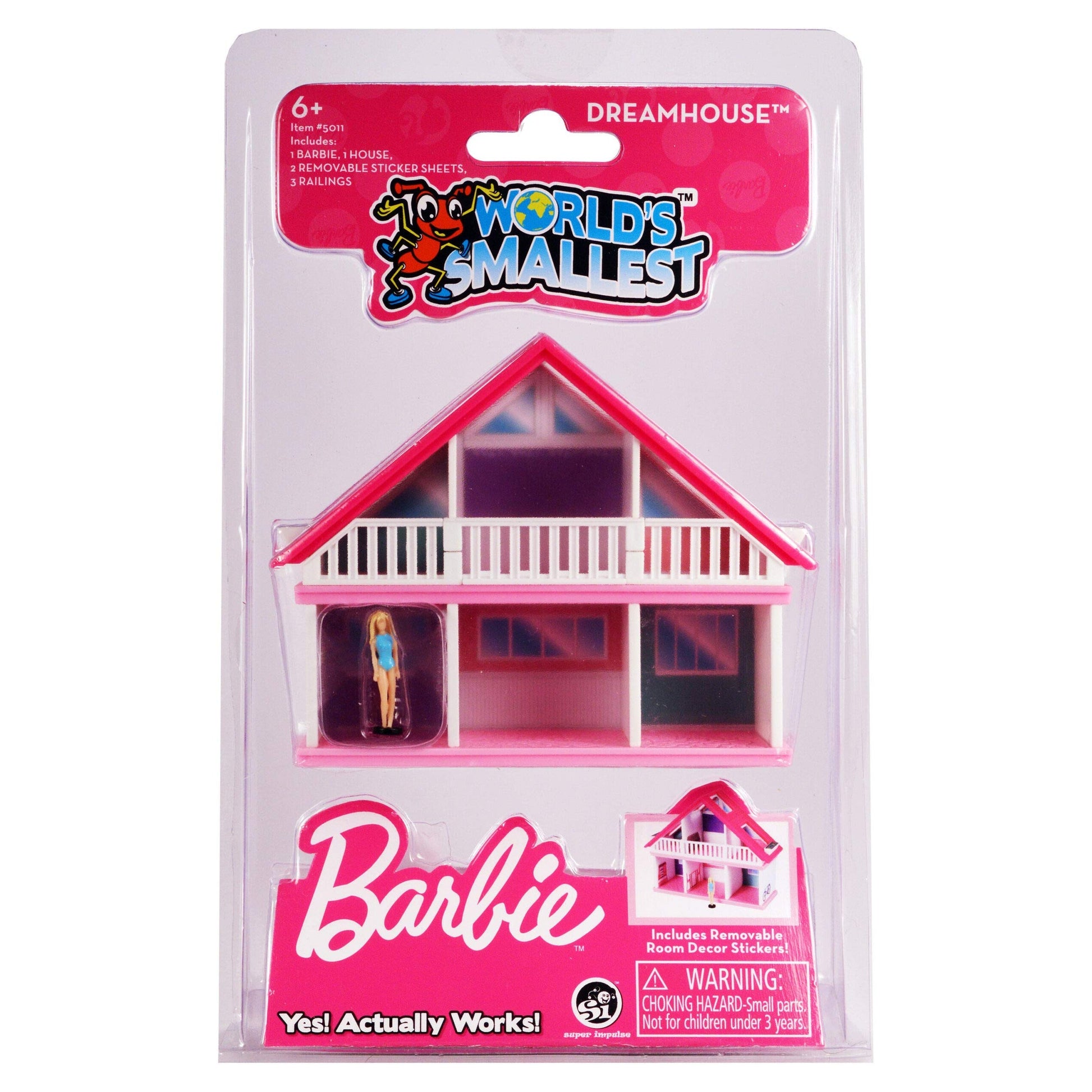 Worlds Smallest - Barbie - Dreamhouse-Yarrawonga Fun and Games