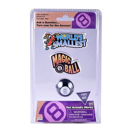 Worlds Smallest - Magic 8 Ball-Yarrawonga Fun and Games