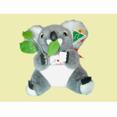 Koala with Leaf - 11 inch-Yarrawonga Fun and Games